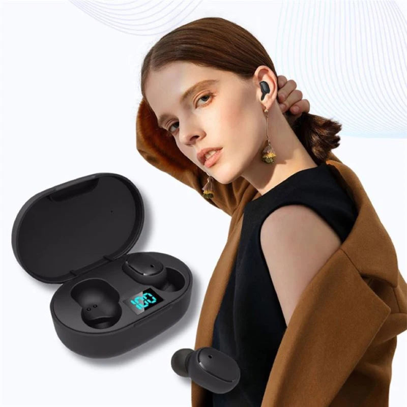 A6S TWS Earphone Wireless Bluetooth Headset Touch Control Earphones