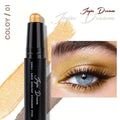 Waterproof Eyeshadow Stick (Dual-Ended) - Easy-to-Blend, Long-Lasting, Crease-Resistant Shimmer Eyeshadow Pencil Zpaxo 01