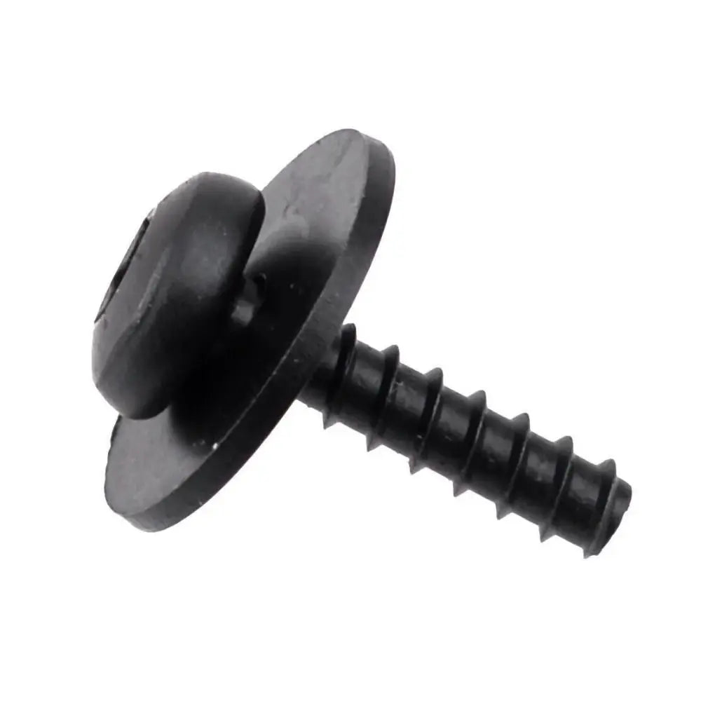 100pcs Durable Material Car Underbody Engine Cover Panels Screws Sturdy Material Rust Resistance Screws with Grommet Clips Zpaxo