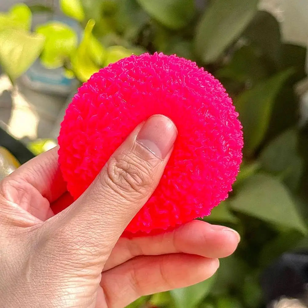 1pc high-end Squishy Multicolor Texture Ice Ball Squeeze Toy for Kids Adult Soft Pinch Pop Fidget Toys Children Halloween Christ Zpaxo