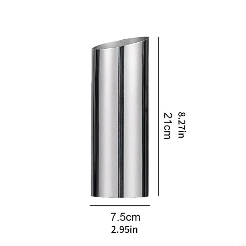 Stainless Steel Decorative Vases Corrosions Resistant Flower Container For Weddings Party Centerpieces Plant Pot Gift Zpaxo