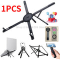 Portable Magnetic Phone Holder & Selfie Stick 3-in-1 Foldable Tripod Stand for IPhone IPad Tablet Laptop Desktop Use Zpaxo 1pcs