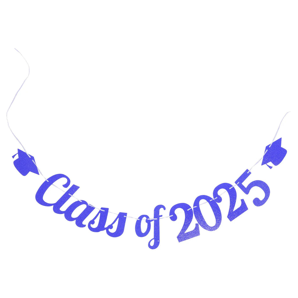 Graduation Banner 2025 Party Decoration Photo Prop Backdrop Ceremony