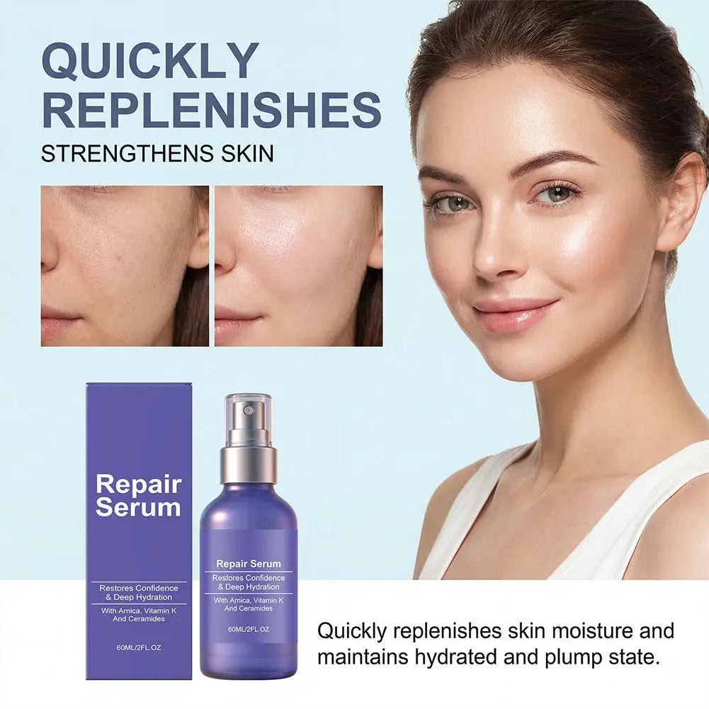 Ceramides Facial Repair Serum Deeply Moisturizing Skin Barrier Repair Lightens Dark Spots Brightens Dull Skin Hydrating Essence Zpaxo