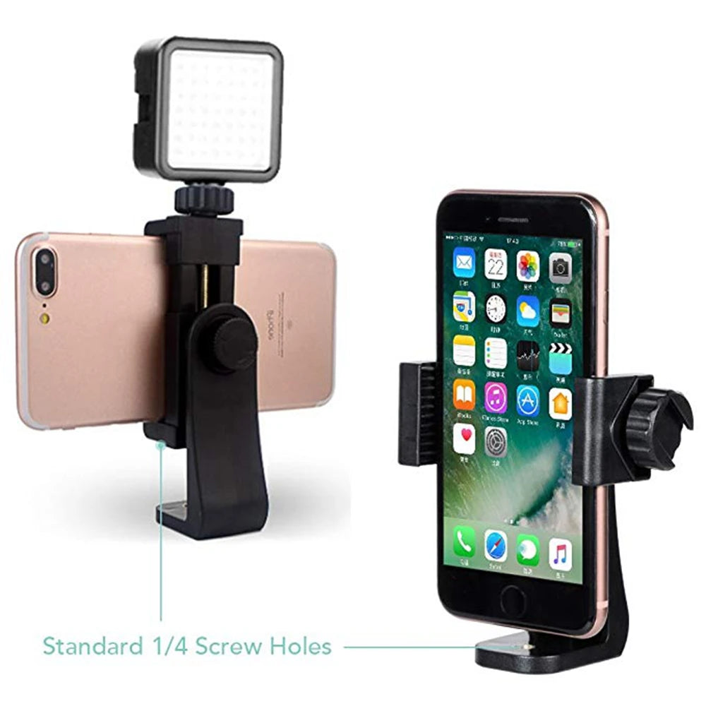 Universal Bracket Phone Holder Tripod Stand Mount Tablet Clip Phone Tripod Shooting Adapter For iPhone Xiaomi Tripod Accessories Zpaxo