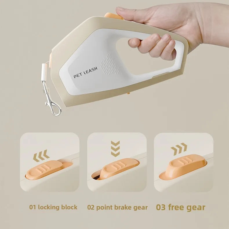 Hot selling dog leash small dog universal portable dog leash pet supplies retractable pet leash Zpaxo