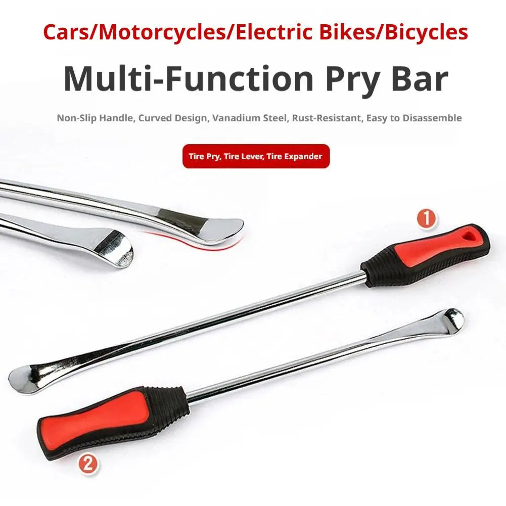 Tire Iron Spoon Lever Kit for Motorcycle, Bike & Scooter Tire Changing Tool Zpaxo