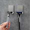 2-Pack Stainless Steel Razor Holder & Bathroom Shaver Stand