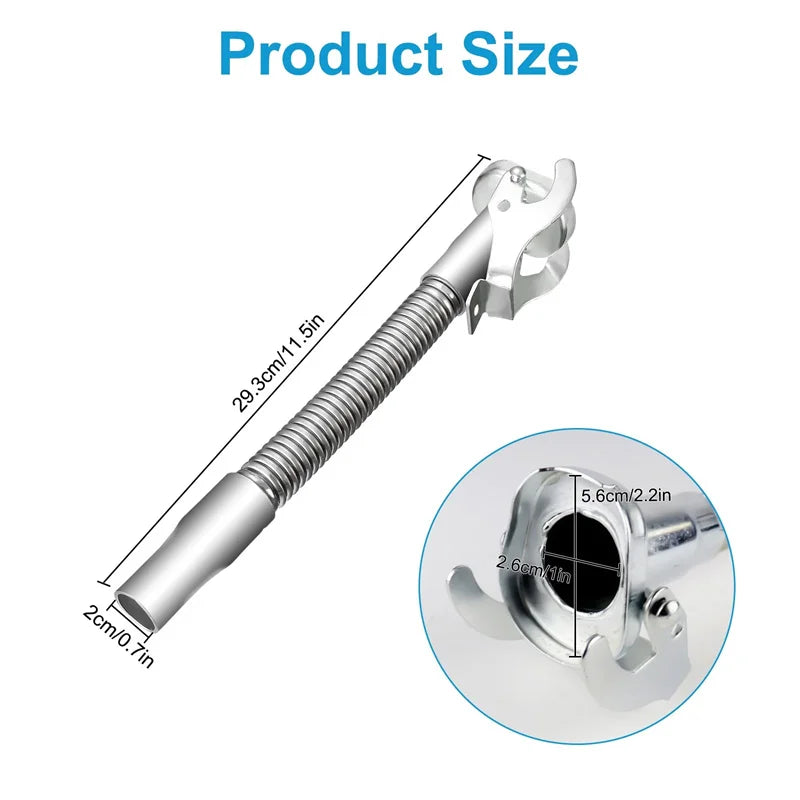 Flexible Stainless Steel Jerry Can Spout – Fuel Nozzle