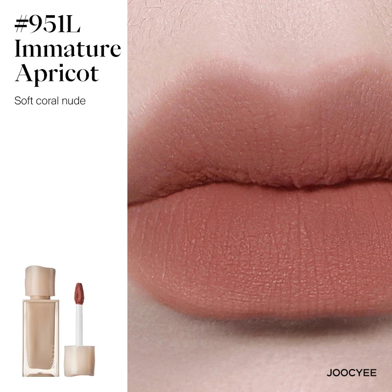 JOOCYEE LIPSTICK Muddy Gloss Nude Lip Matte Waterproof Long-lasting Zpaxo 951L