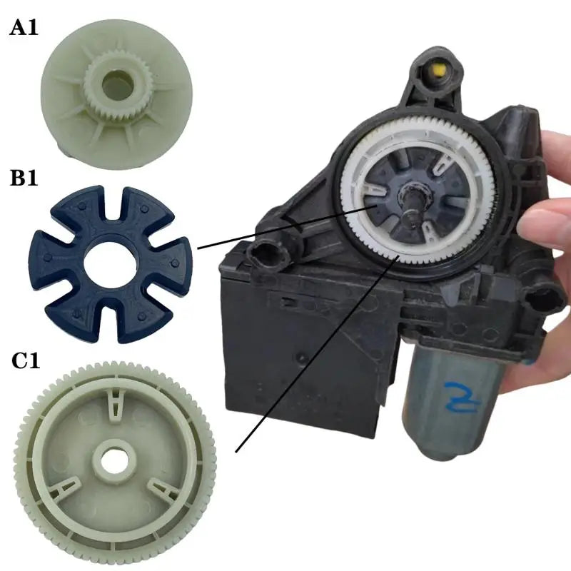 VW Touareg Passat Magotan Window Lifter Motor Gear Rubber Pad