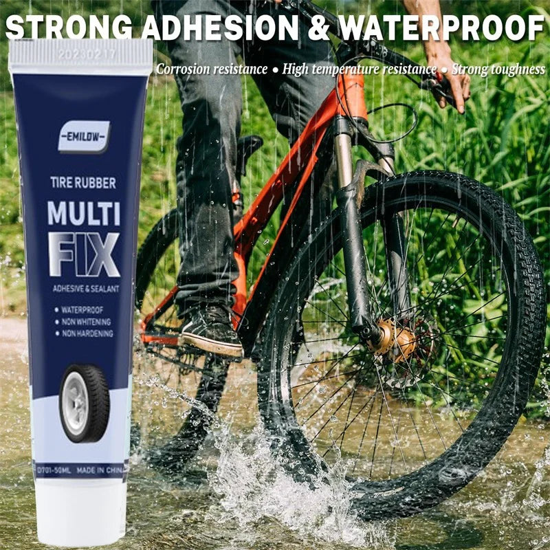 SUITU Tire Repair Gel – Non-Corrosive Rubber Adhesive for Tyres