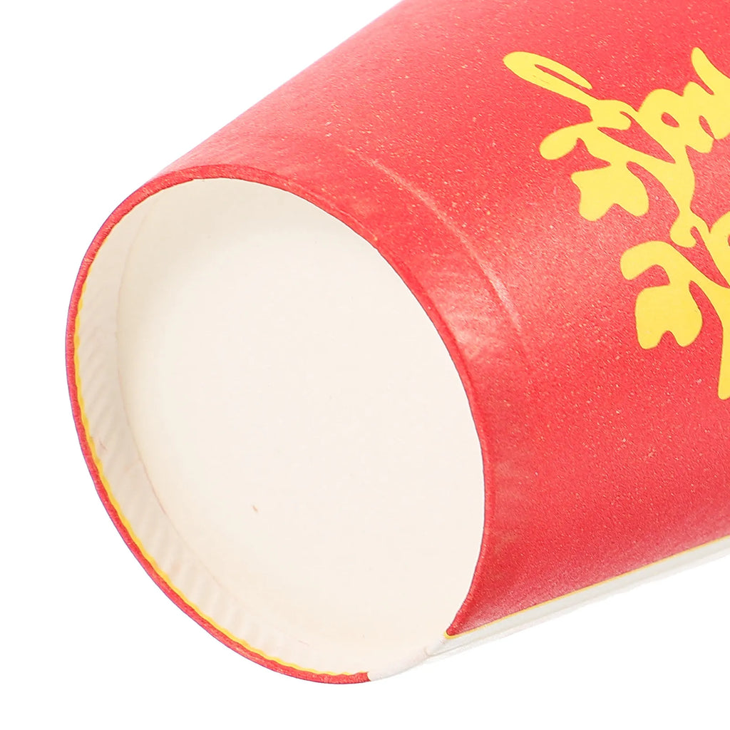 Wedding Paper Cups Red Xi Theme Small Disposable Tea Party Chinese