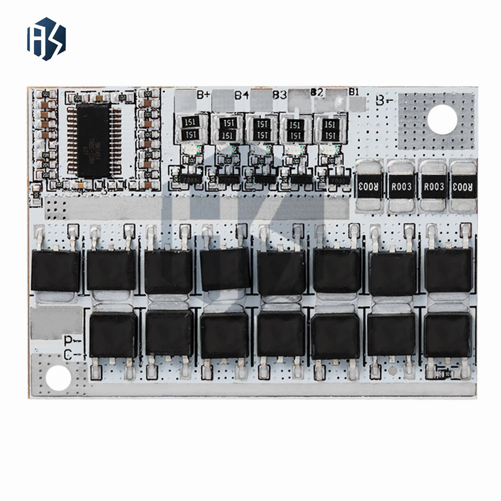 3s/4s/5s Bms 12v 16.8v 21v 3.7v 100a Li-ion Lmo Ternary Lithium Battery Protection Circuit Board Li-polymer Balance Charging Zpaxo