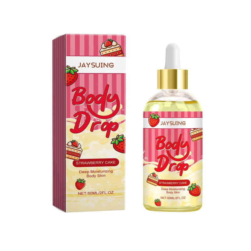 Jaysuing Coconut Body Fragrance Oil – Moisturizing Massage Oil 60ml Body Fragrance Oil Zpaxo 60ml Strawberry