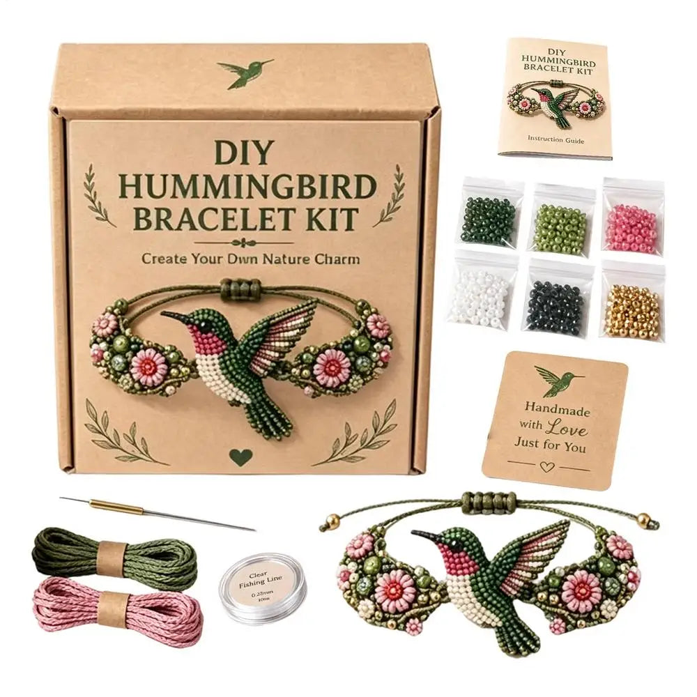 3D Beaded Animal Bracelet Craft Funny Cute Art Jewelry Handmade Bead