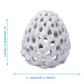 Aquarium Cave Small Porous Betta House Fish Hiding Spots Shrimp