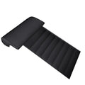 Leather Car Seat Extender Cushion Sweatproof Universal Leg Support Zpaxo Black-Rectangle