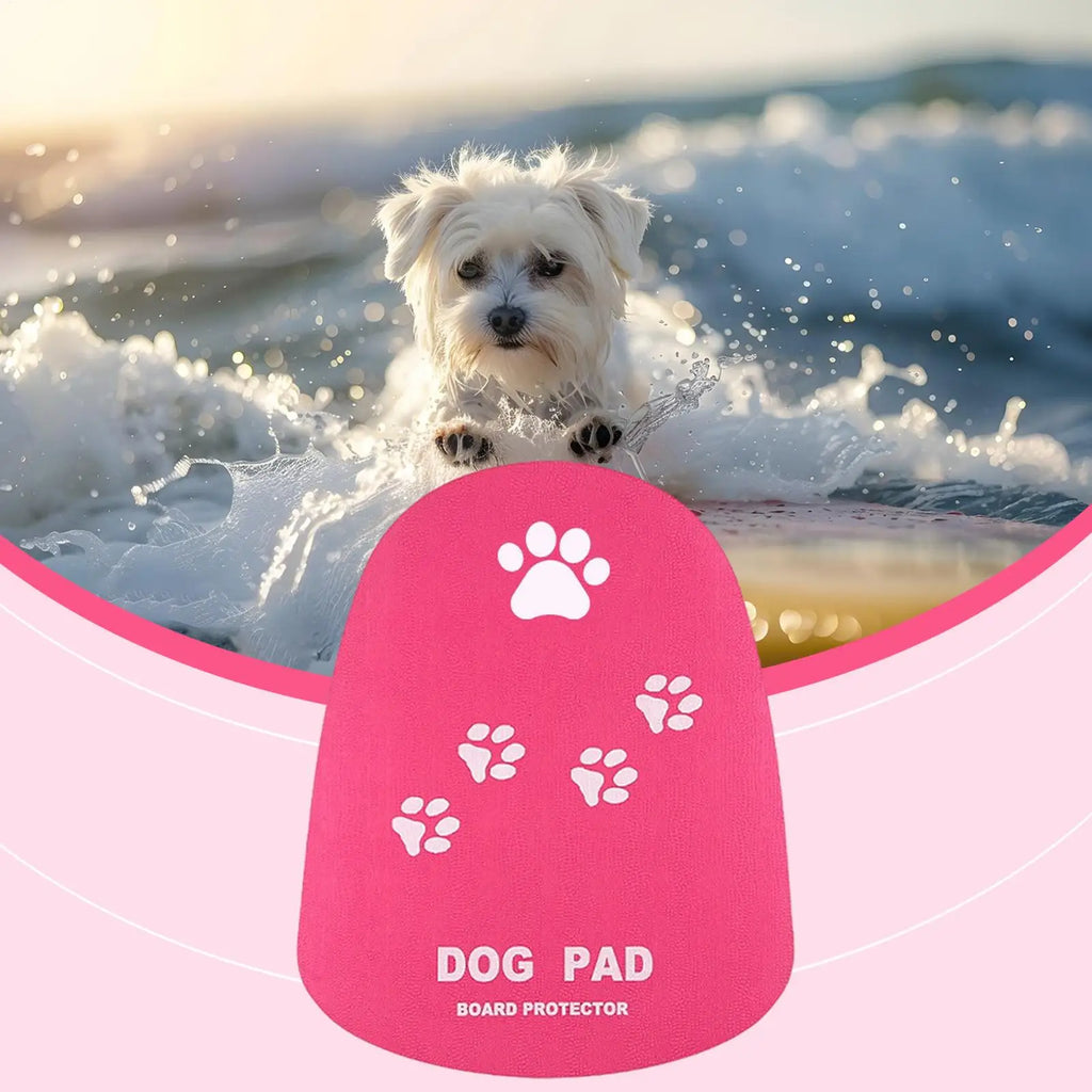 Dog Paddleboard Pad PVC Waterproof Portable Paw Pattern Safety Mat