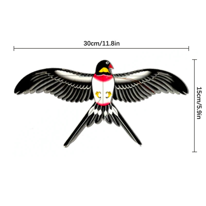 Children Mini Plastic Kite Cartoon Butterfly Parrot Swallows Eagle