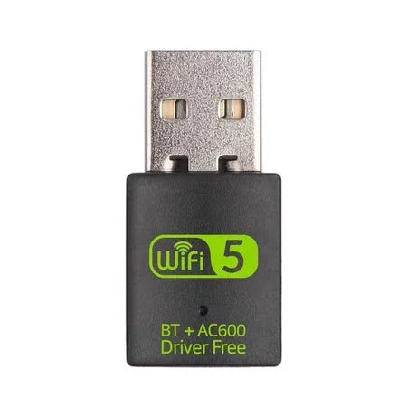 Kacool USB Wifi Bluetooth Adapter 600Mbps Dual Band 2 4 5Ghz Wireless Zpaxo 600Mbps with BT