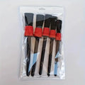 Premium Nylon Car Detailing Brush Kit - Multi-Surface Auto Cleaning Tools for Dashboard, Vents, Wheels Zpaxo 5pcs