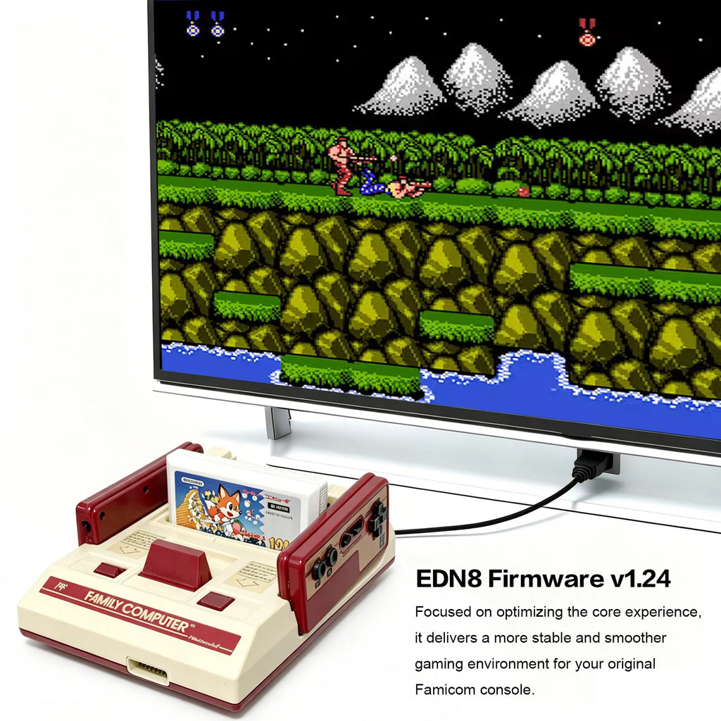 FC N8 Flash Card 2000 in 1 Game Card V1.24 Version Support 177 Mapper For Family Computer Vedio Game Console With 4G TF Card Zpaxo