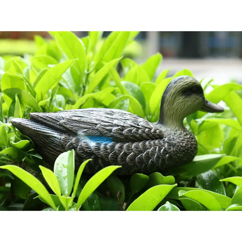 Garden Lawn Decor Artificial Mandarin Duck Decoy Plastic Fake Bird Zpaxo