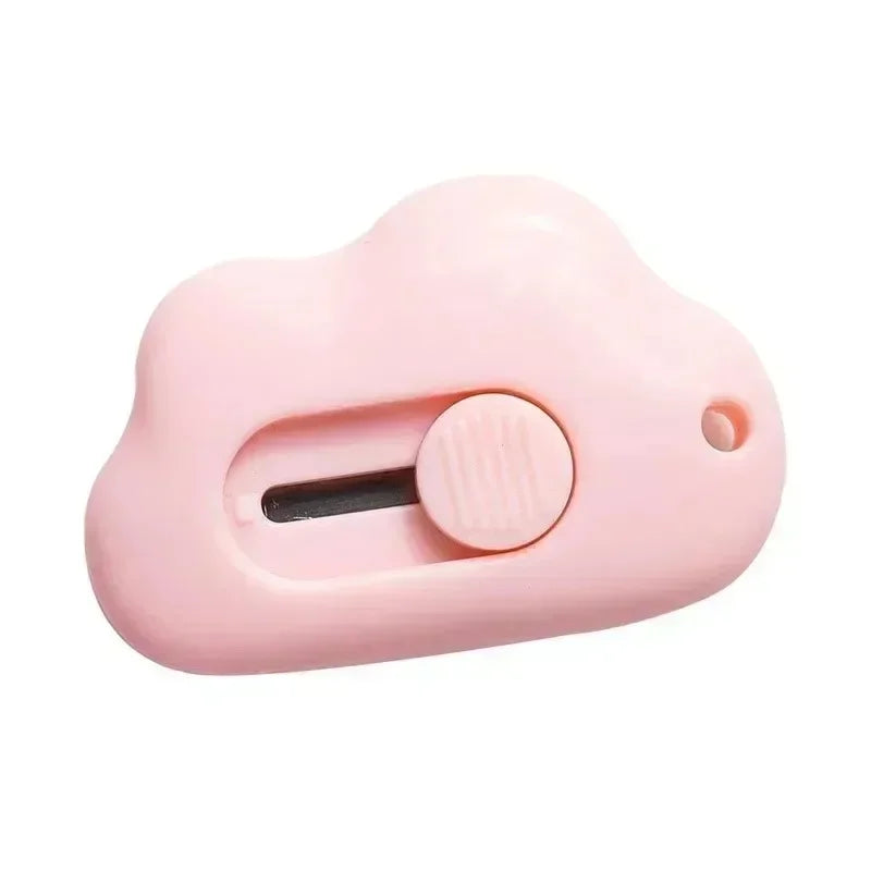 Mini Portable Utility Knife – Cute Rabbit Cloud Paper Cutter