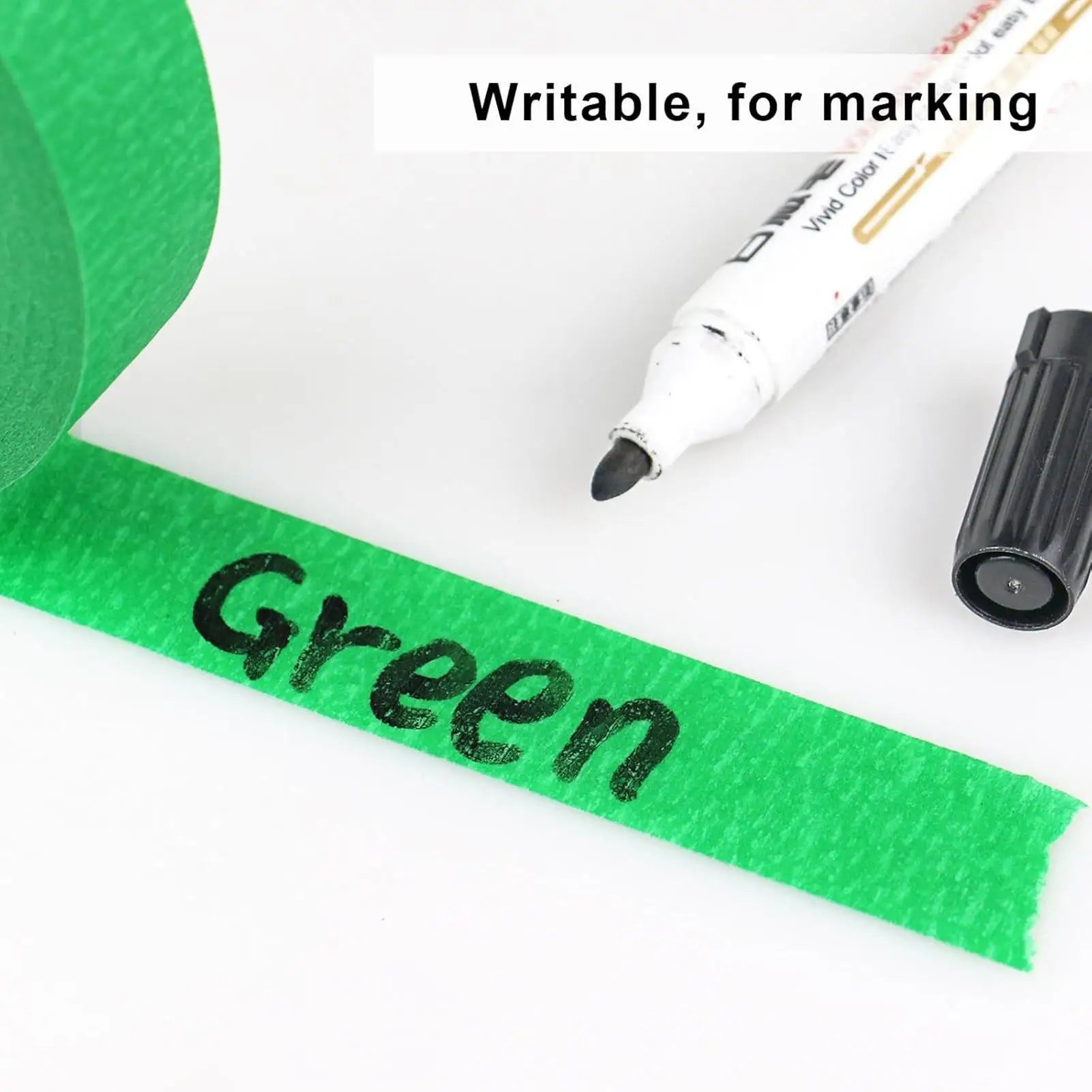 Painter Masking Tape 3 Rolls Green Painters Tape For Painting Edges Masking For DIY Paint Projects Residues Free Paint Tape Zpaxo