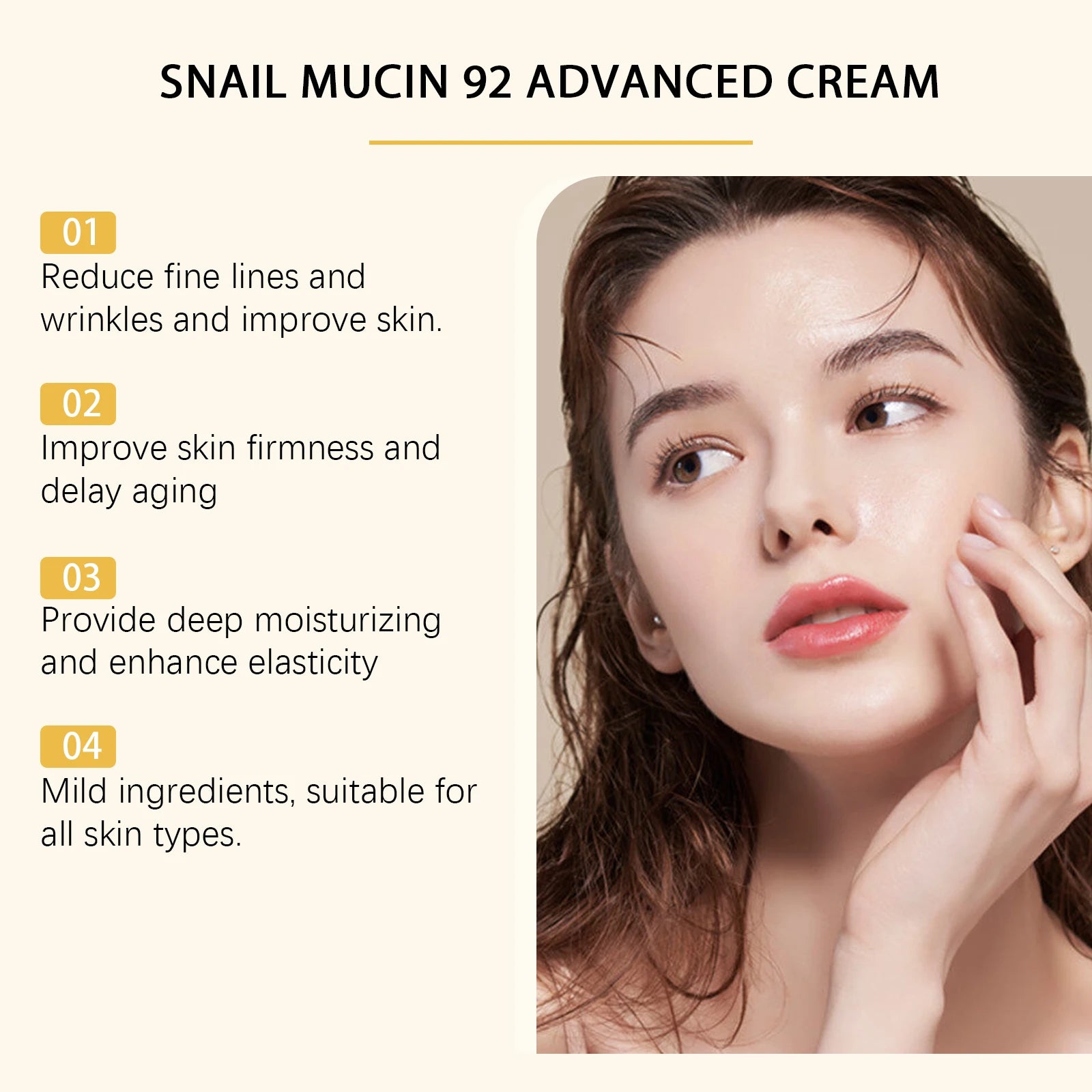 Hanchobit Retinol Collagen Face Cream – Firm & Moisturize Anti-Aging Face Cream Zpaxo