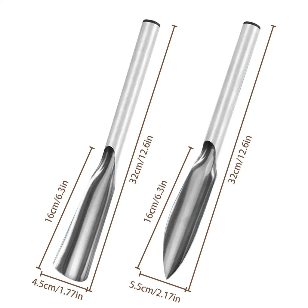 Soil Scoop Stainless Steel Garden Planting Digging Tool Sieve Edging