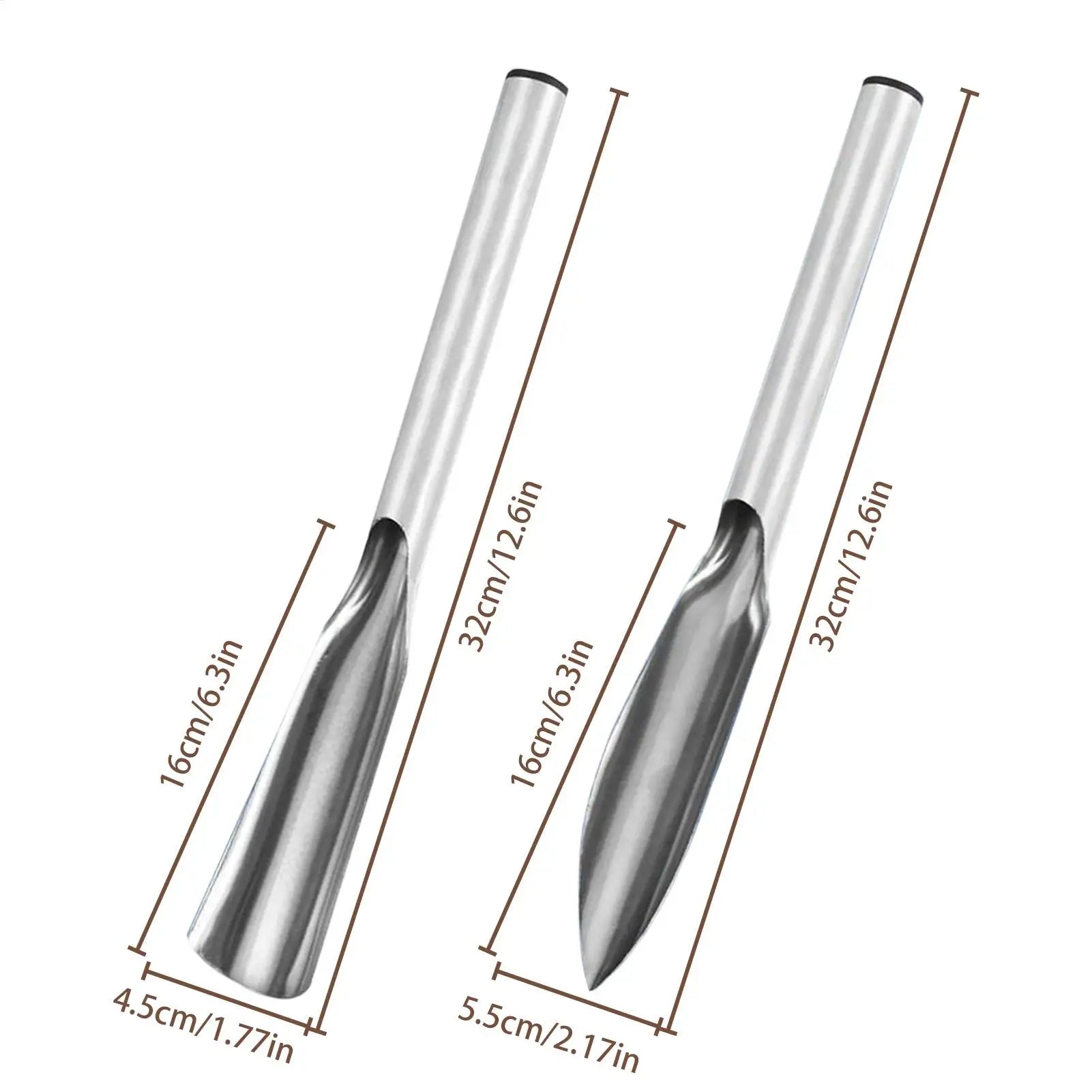 Soil Scoop Stainless Steel Garden Planting Digging Tool Sieve Edging