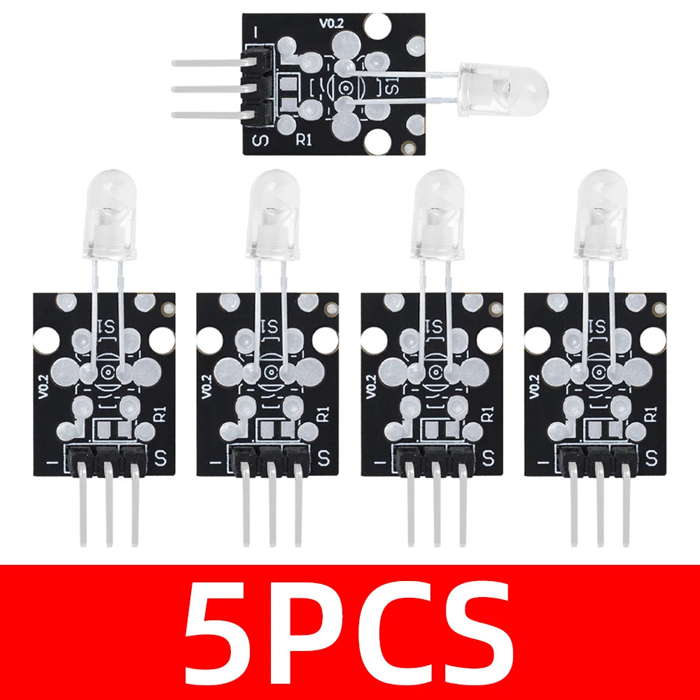 KY-005 3pin Infrared Emission Sensor Module Arduino Diy Starter KY005 Zpaxo 5pcs