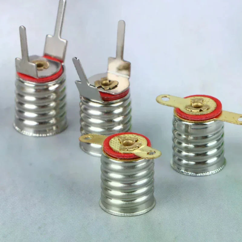 E10 Lamps Base Holder Bulbs Light Socket Home Experiment Circuit Zpaxo