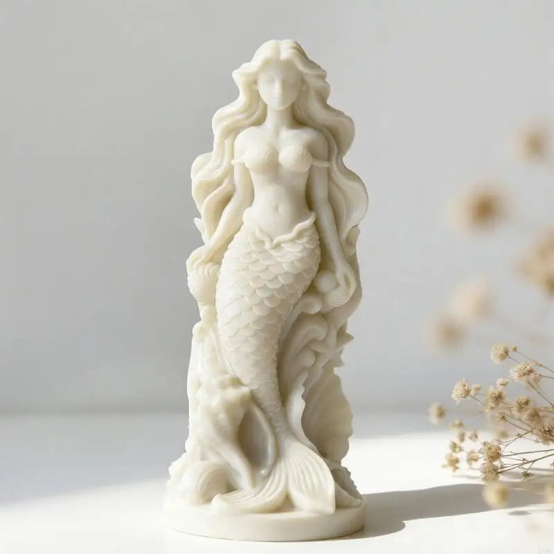 Heat Resistant Silicone Mermaids Mould Creative Soap Making