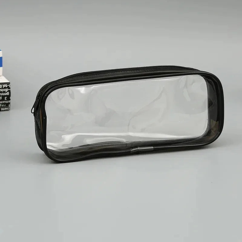 Transparent Waterproof Pencil Case – Large PVC Organizer Pencil Case Zpaxo
