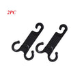 Auto Creative Invisible Adjustable Bending Food Holder Seat Back Car Zpaxo black