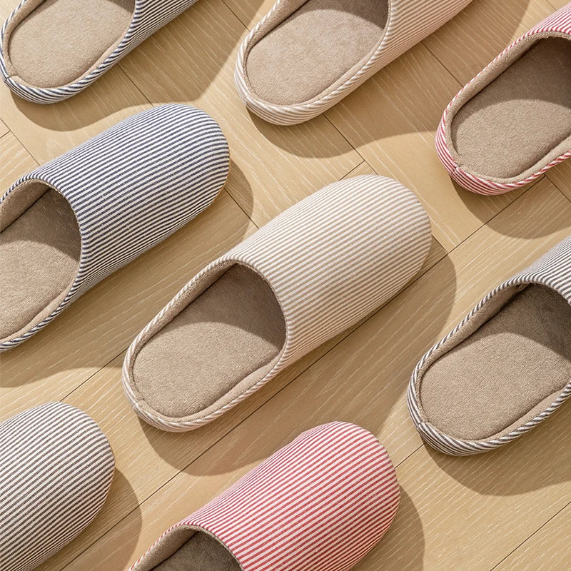Minimalist Solid Women's Slippers Home Lightweight Soft Sole Indoor Zpaxo