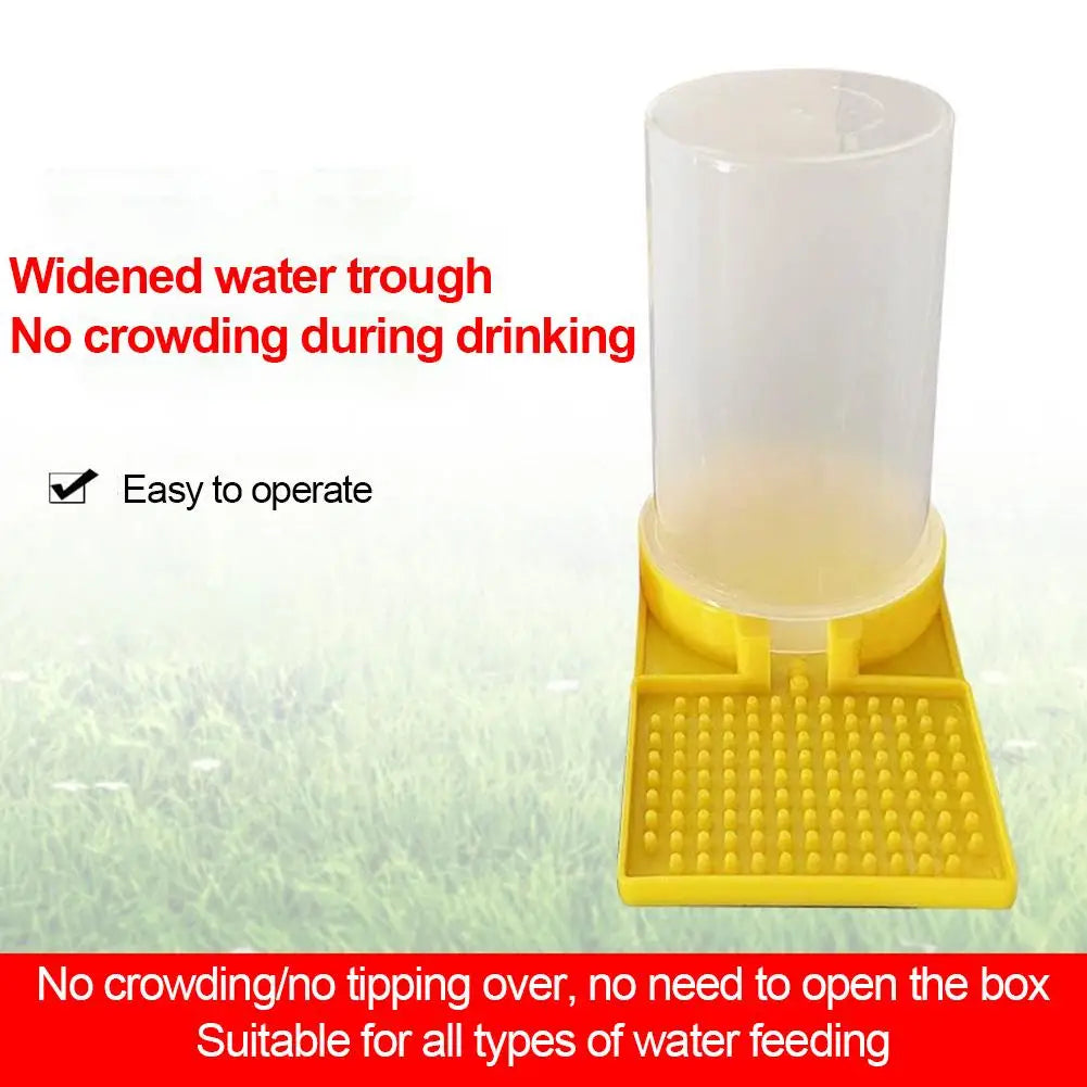 Plastic Bee Feeder – Honey Bee Water & Syrup Drinker Tool Bee Feeder Zpaxo