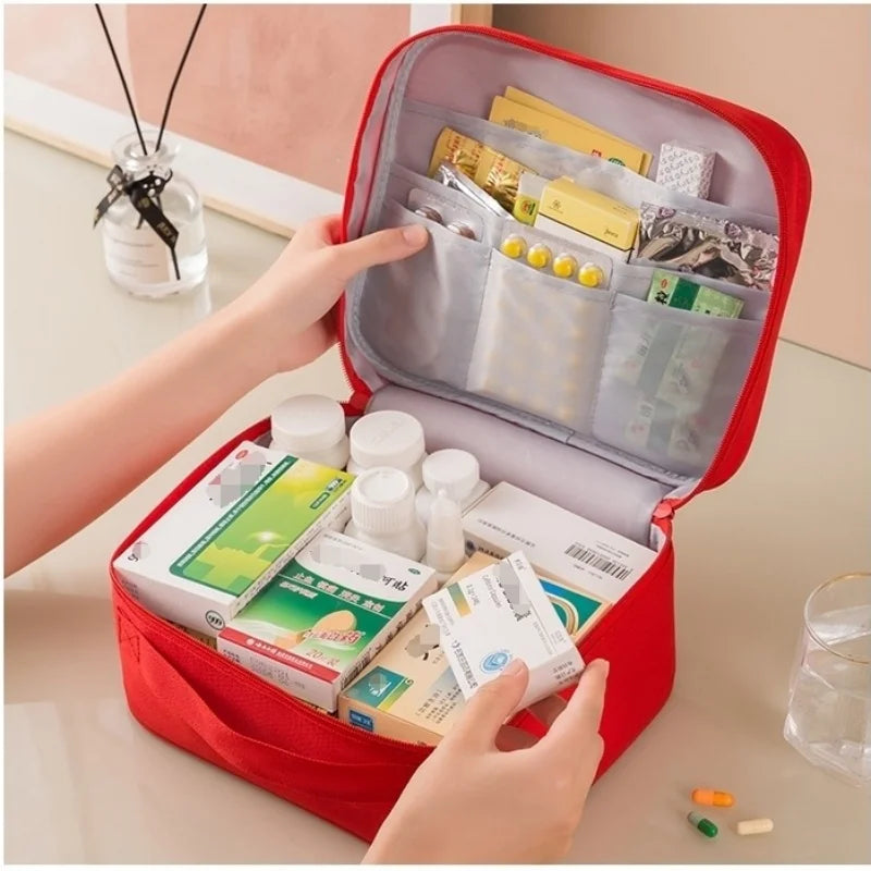 3-Pack Portable First Aid Kit Bag – Medical Storage Organizer First Aid Kit Bag Zpaxo