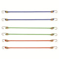 Latex Bungee Cords with Steel Hooks – Elastic Tie-Down Straps