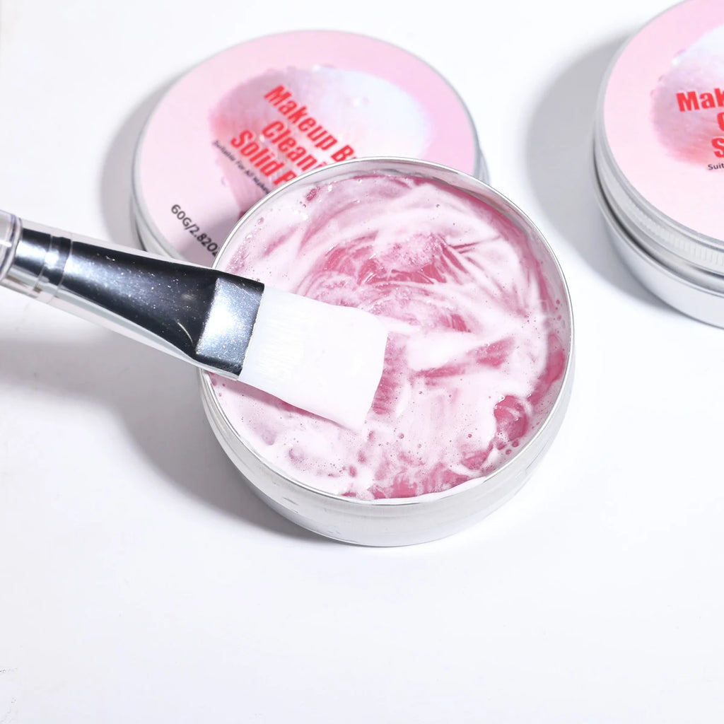 Makeup Brush Solid Cleaning Soap – Deep Cleanse Beauty Tools Brush Cleaning Soap Zpaxo