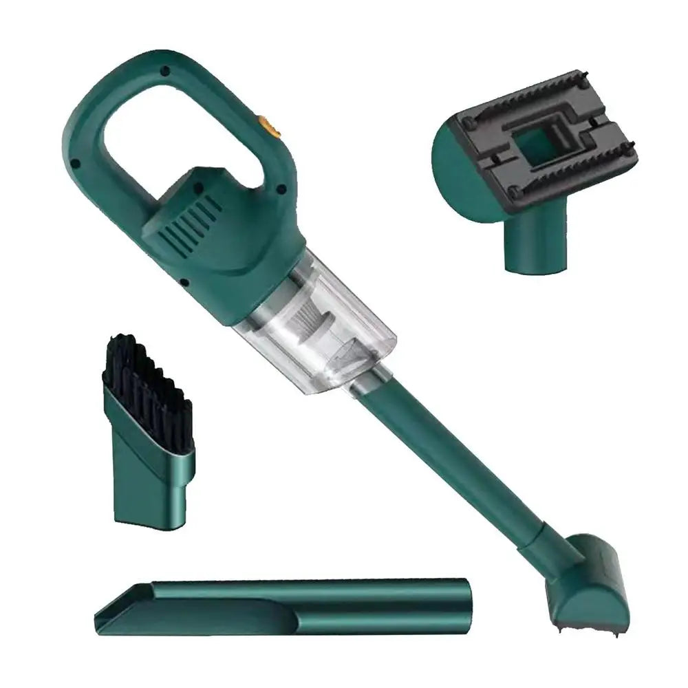 Cordless Hand Vacuum Vacuum Cleaner For Car 50000Pa Strong Suction HandHeld Vacuum Portable Hand Vacuum For Home Car Carpet Zpaxo Green China Mainland