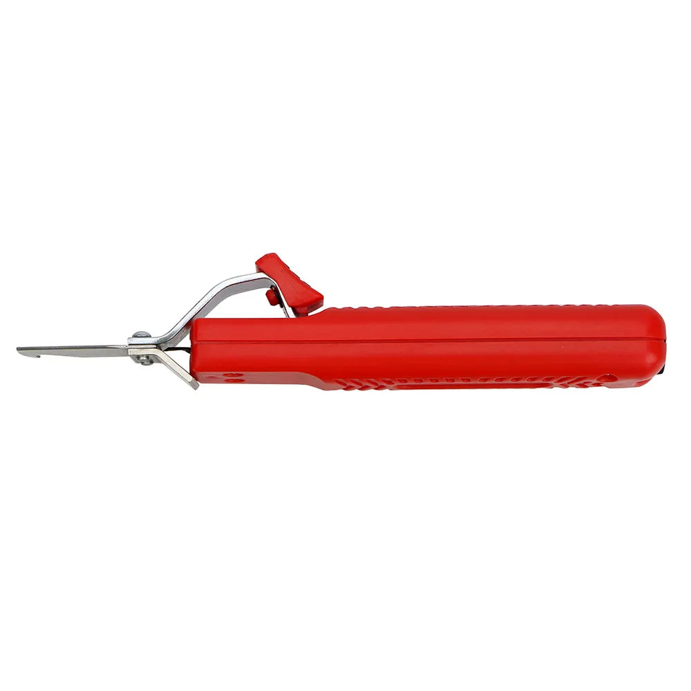 Fastness Rubber Handle Insulation Stripper Wire Knife 8- PVC Cable