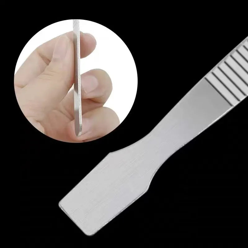 Flux Scraper Metal Spudger Solder Paste Stainless Steel Knife Blade