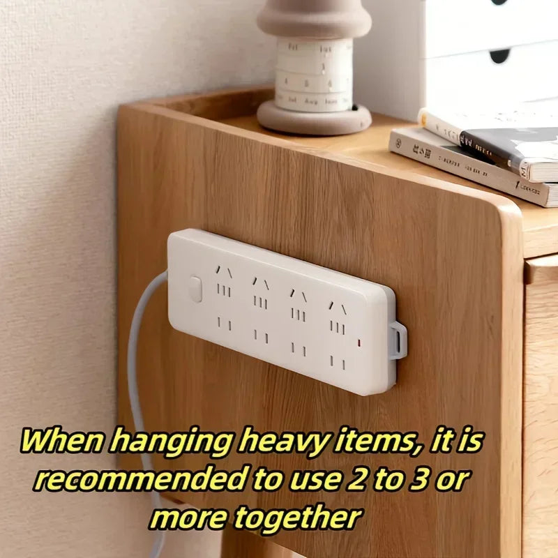 Magnetic Adhesive Remote Control Holder Strong Hold Wall Mounted Non-drill Remote Organizer for Home Office Zpaxo