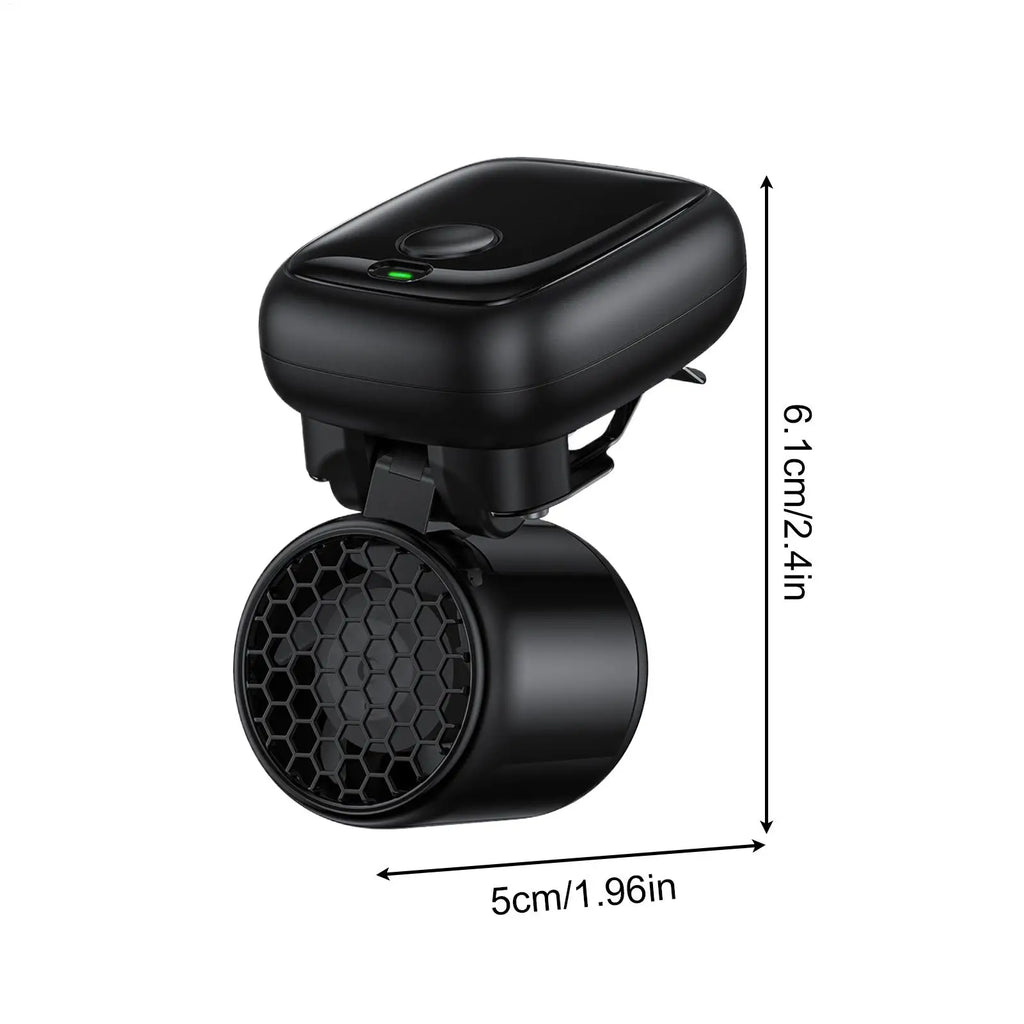 Clip Hat Fan Portable Hands Blower 3 Speed Rechargeable Mini USB