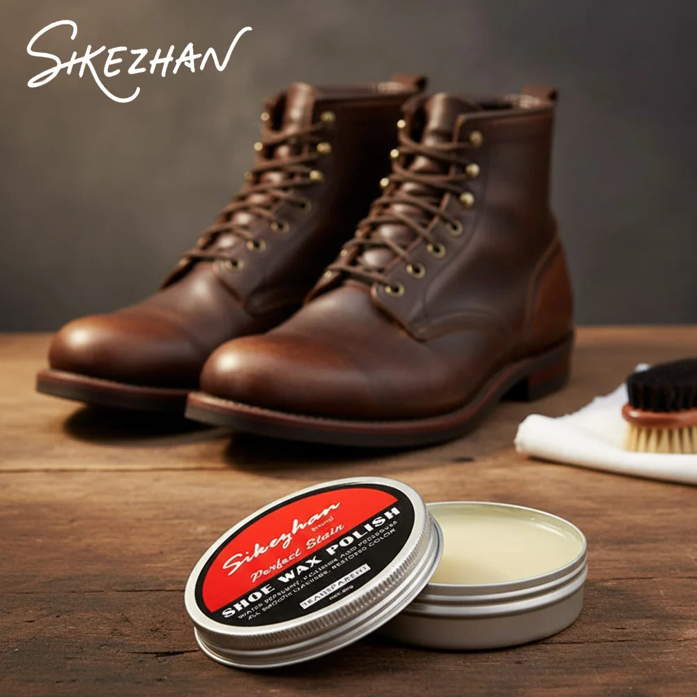 Professional Waterproof Shoe Polish Leather Maintenance Oil Cleaning Tool Leather Shoe Care Natural Restoration Cream 50/100g Zpaxo