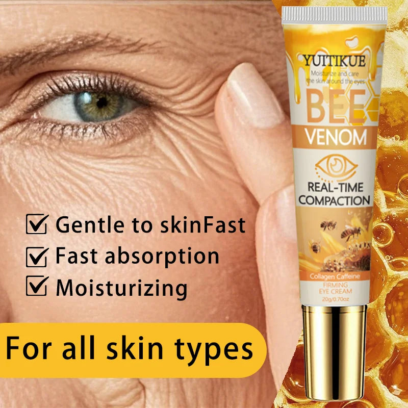 Bee Venom Instant Eye Cream 20g – Firm, Lift & Reduce Dark Circles Eye Cream Zpaxo